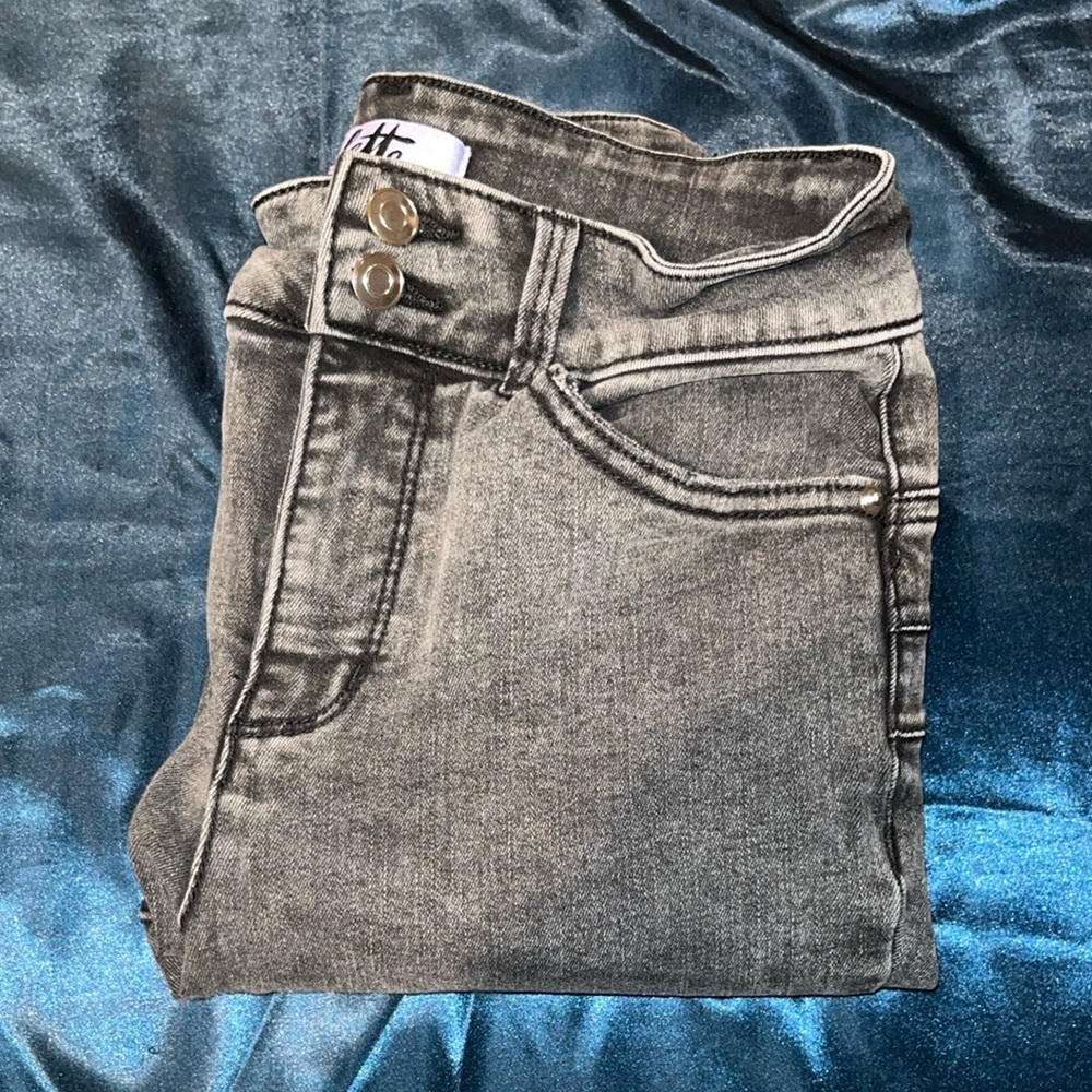 Stylish Gray Denim Jeans